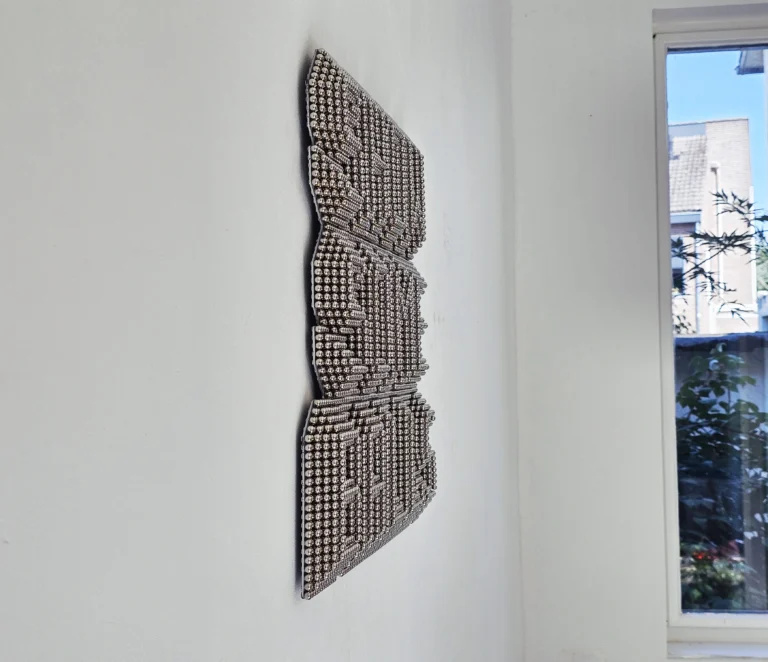 “showsomeballs” Wall Mounted Heavy Metal Sculpture. — 15