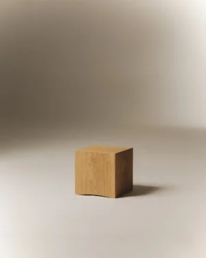 Castle Side Table in Solid Oak