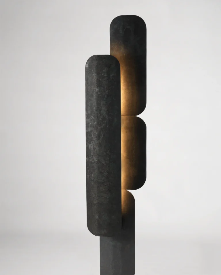 Nucleation Floor Lamp in Steel — 2