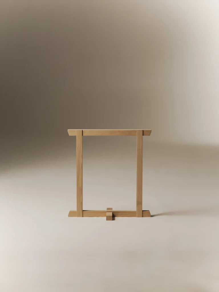 Mike's Trestle Dining Table in Solid Oak — 2
