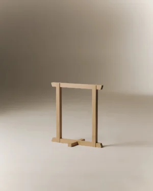 Mike's Trestle Dining Table in Solid Oak