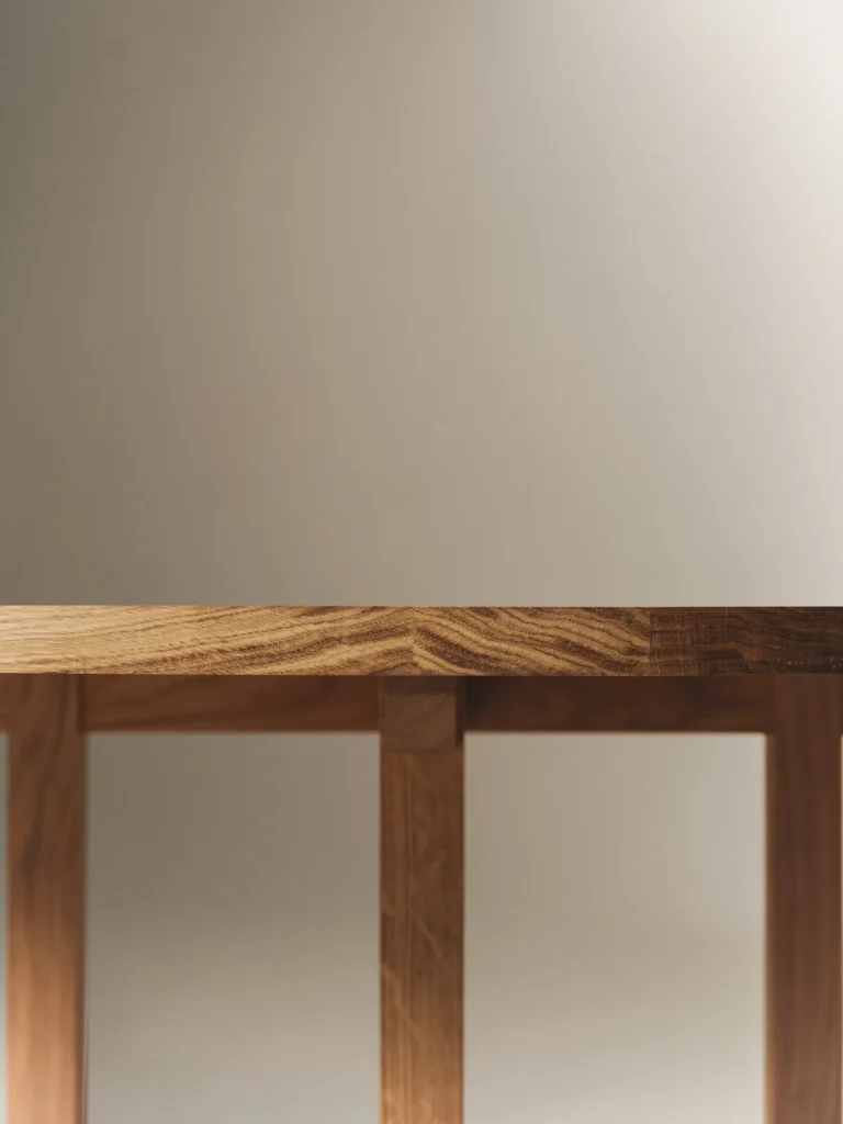 Nicola Round Dining Table in Solid Oak — 2