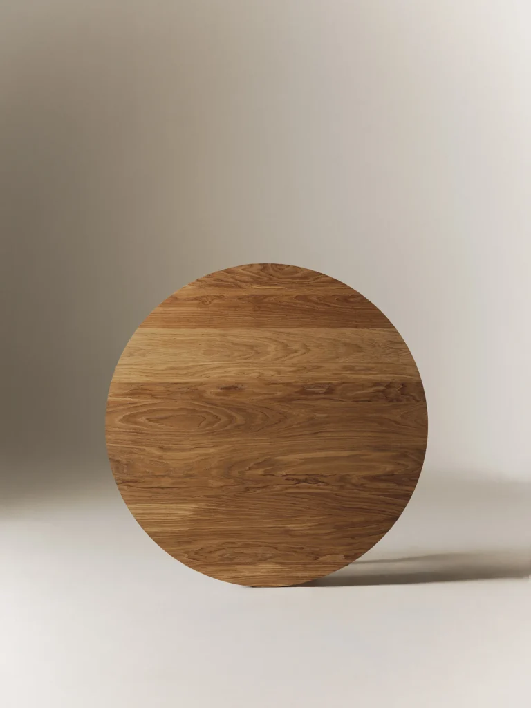 Nicola Round Dining Table in Solid Oak — 3