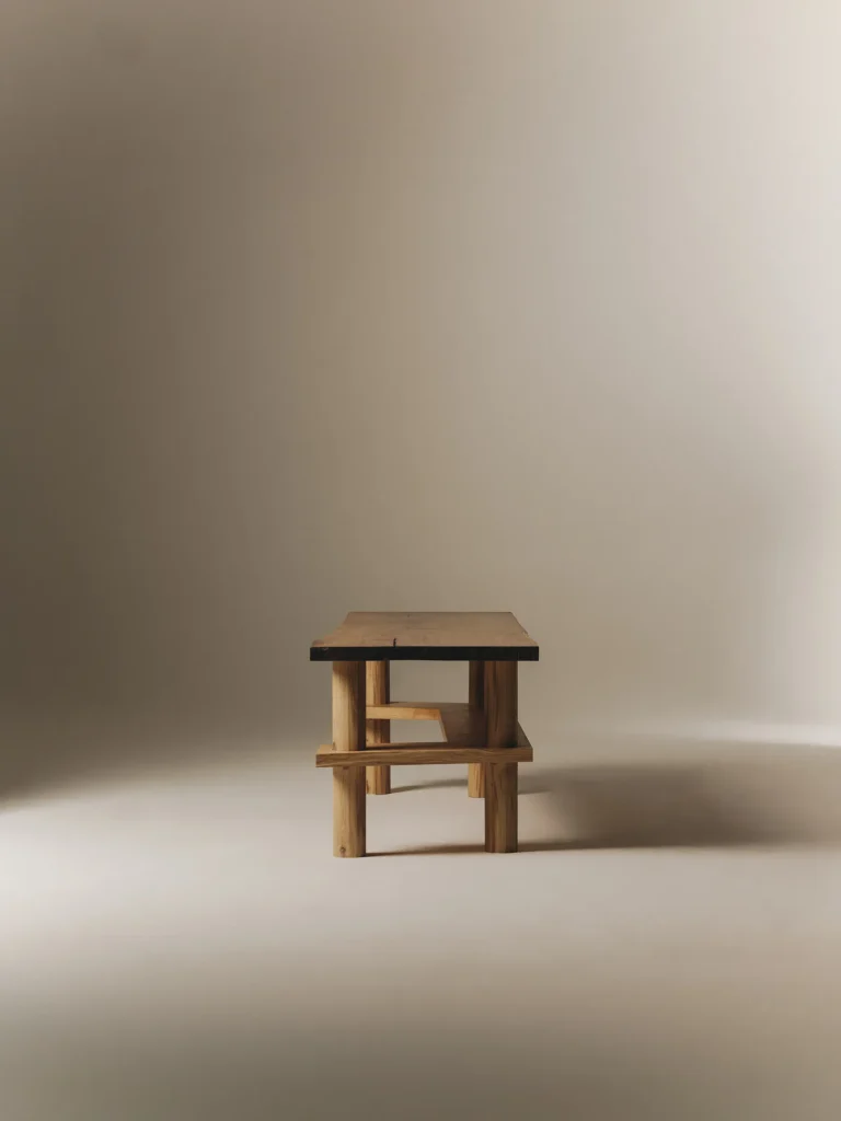 Purito Desk in French Oak — 2