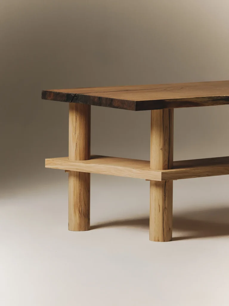 Purito Desk in French Oak — 3