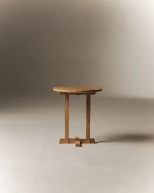 Roots Side Table in Solid Oak