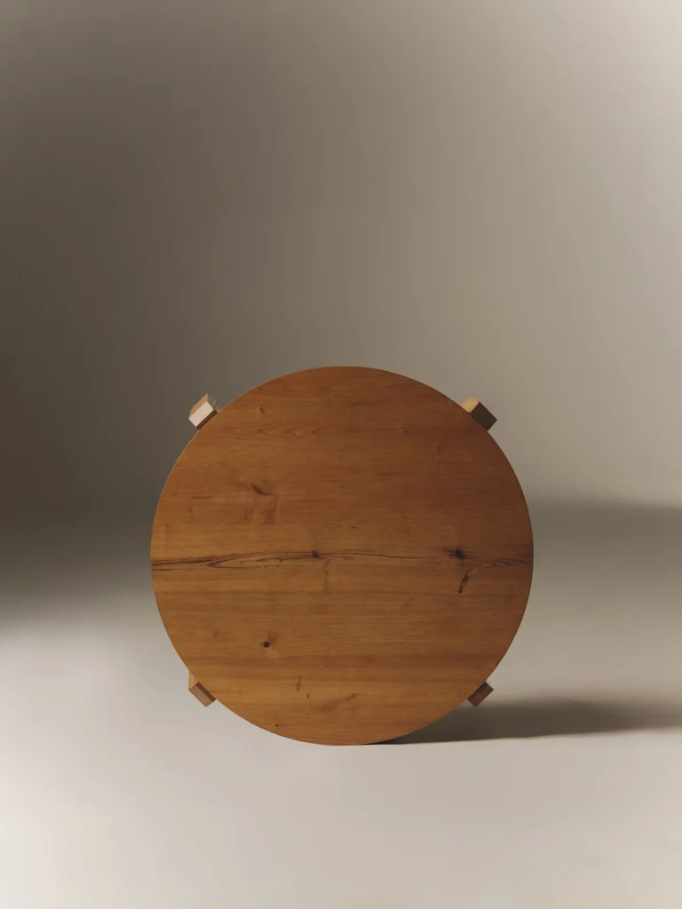 Rosa Coffee Table in Solid Chestnut — 2