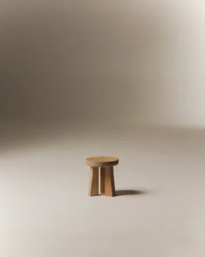 Totem Stool French Oak