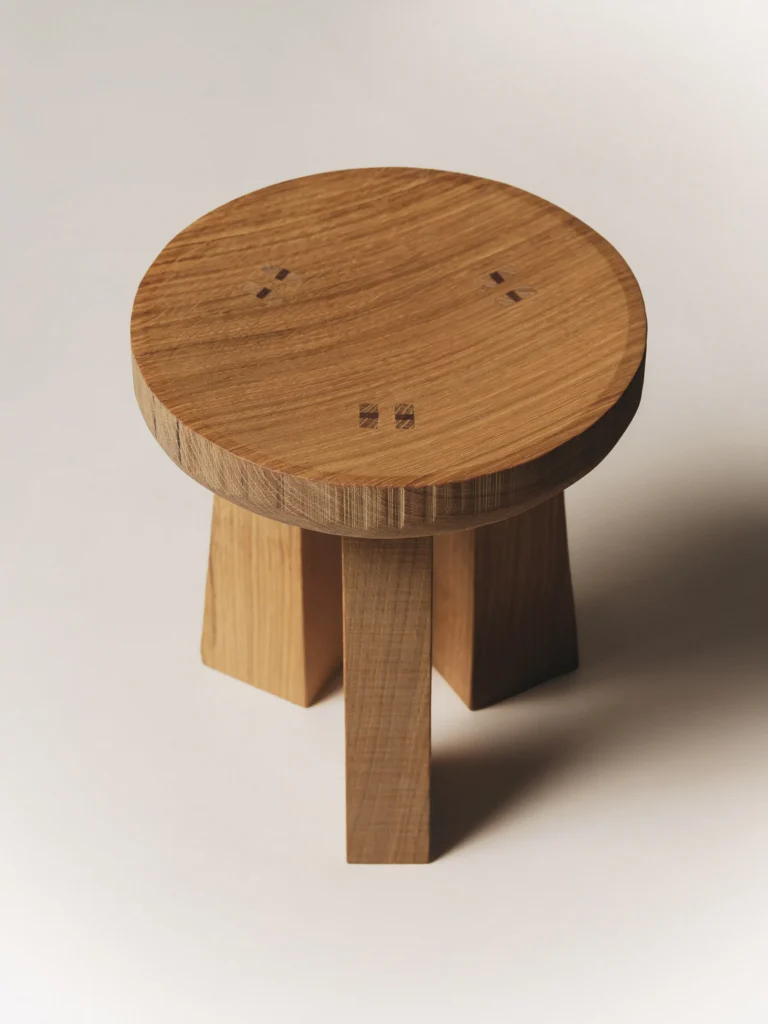 Totem Stool French Oak — 2