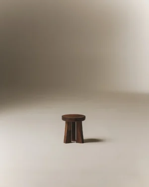Totem Stool Walnut