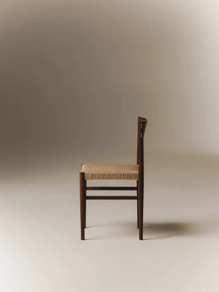 Walnut With Papercord Fina Chair — 3