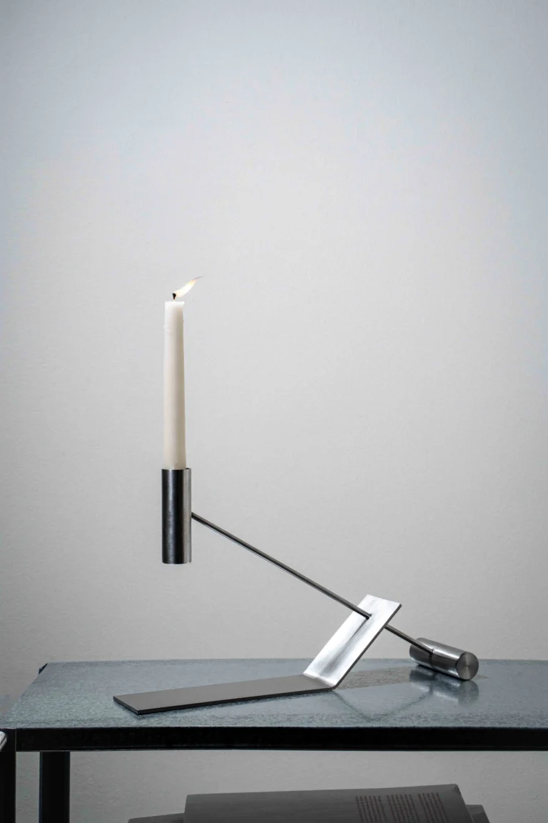 Pivot Candle Holder Stainless Steel — 6