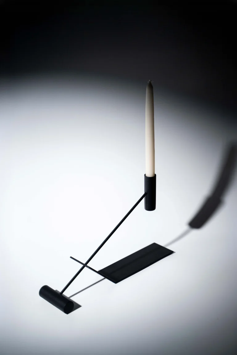 Pivot Candle Holder Black — 3