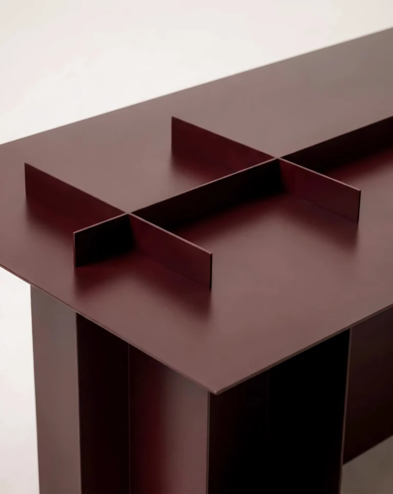 Low Grid Side Table in Powder-Coated Steel — 3