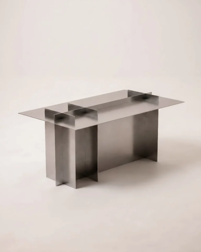 Low Grid Side Table in Powder-Coated Steel — 4