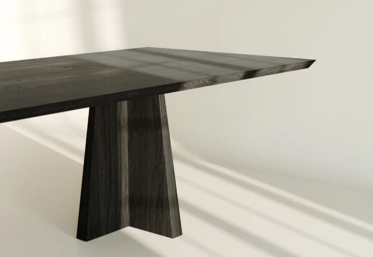 Bündner SQR Dining Table in Ash Wood — 3