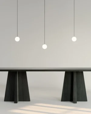 Bündner SQR Dining Table in Ash Wood
