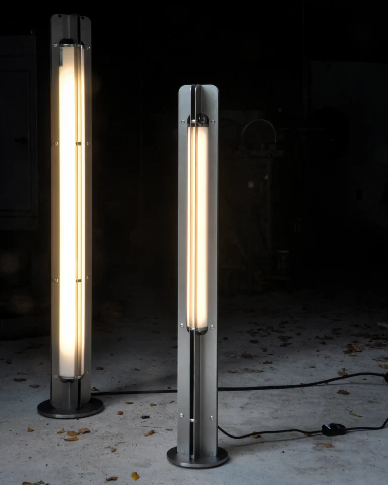 Pill600-70 Floor Lamp in Stainless Steel — 6