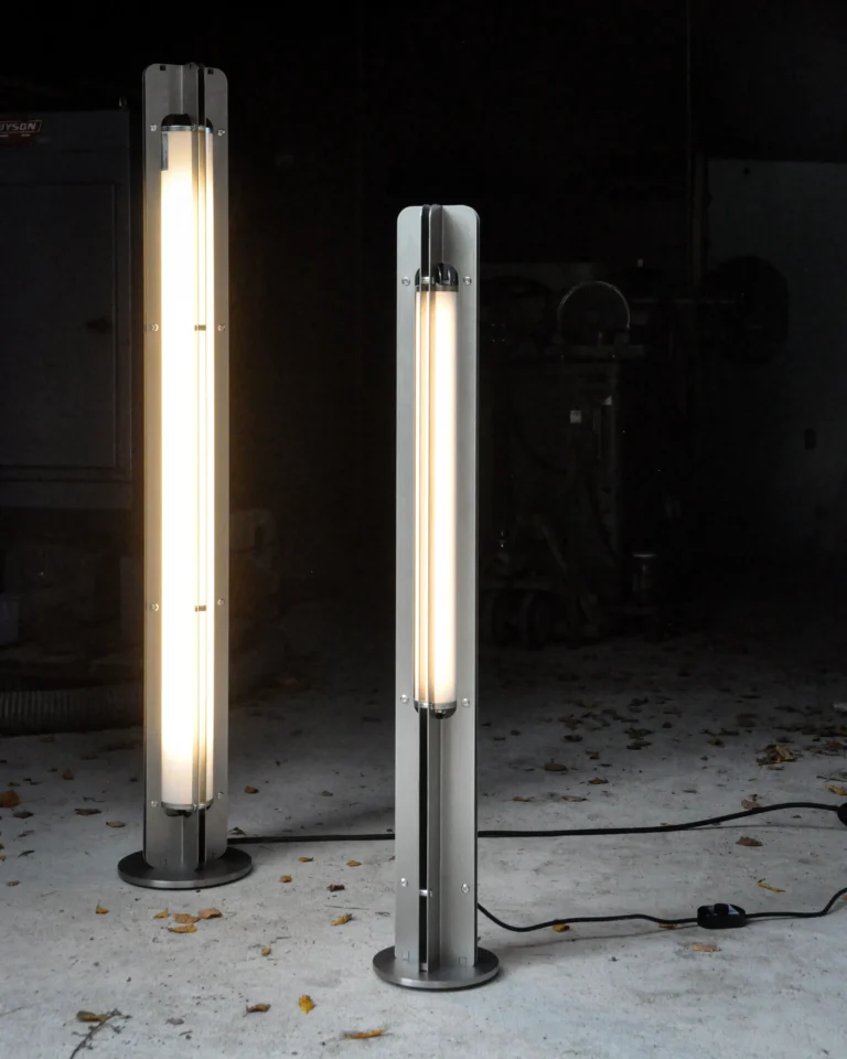 Pill600-70 Floor Lamp in Stainless Steel — 5
