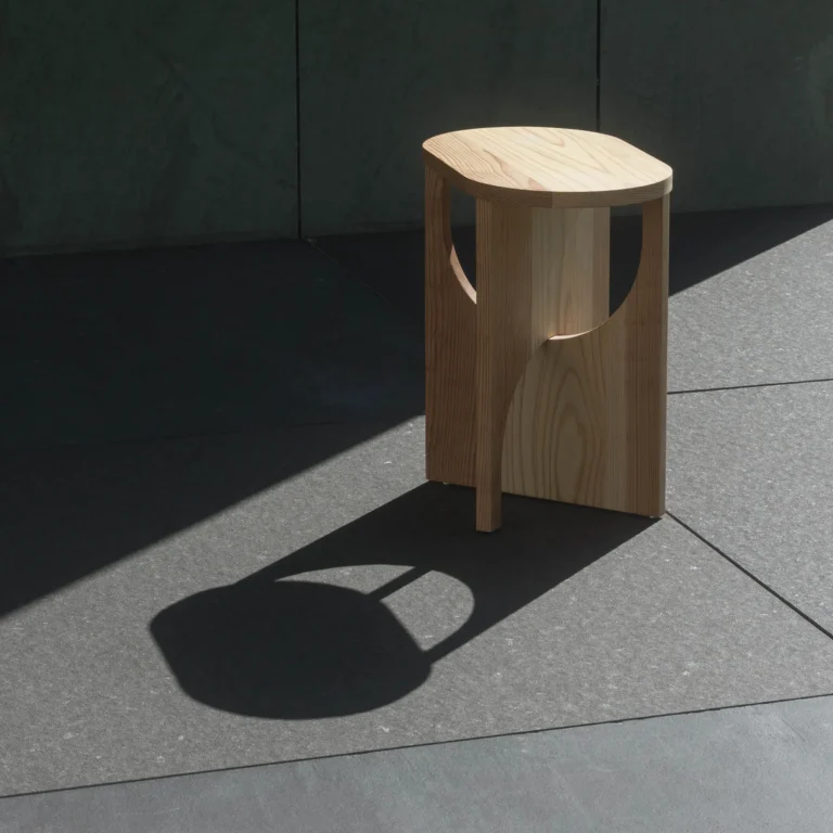 Milano Side Table in Nagara Cedar — 2