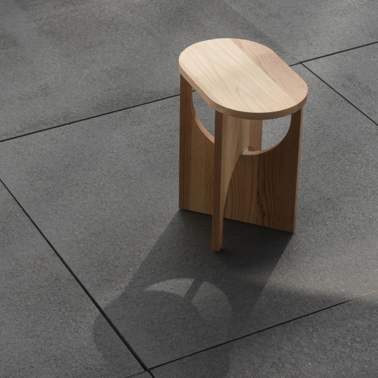 Milano Side Table in Nagara Cedar — 4