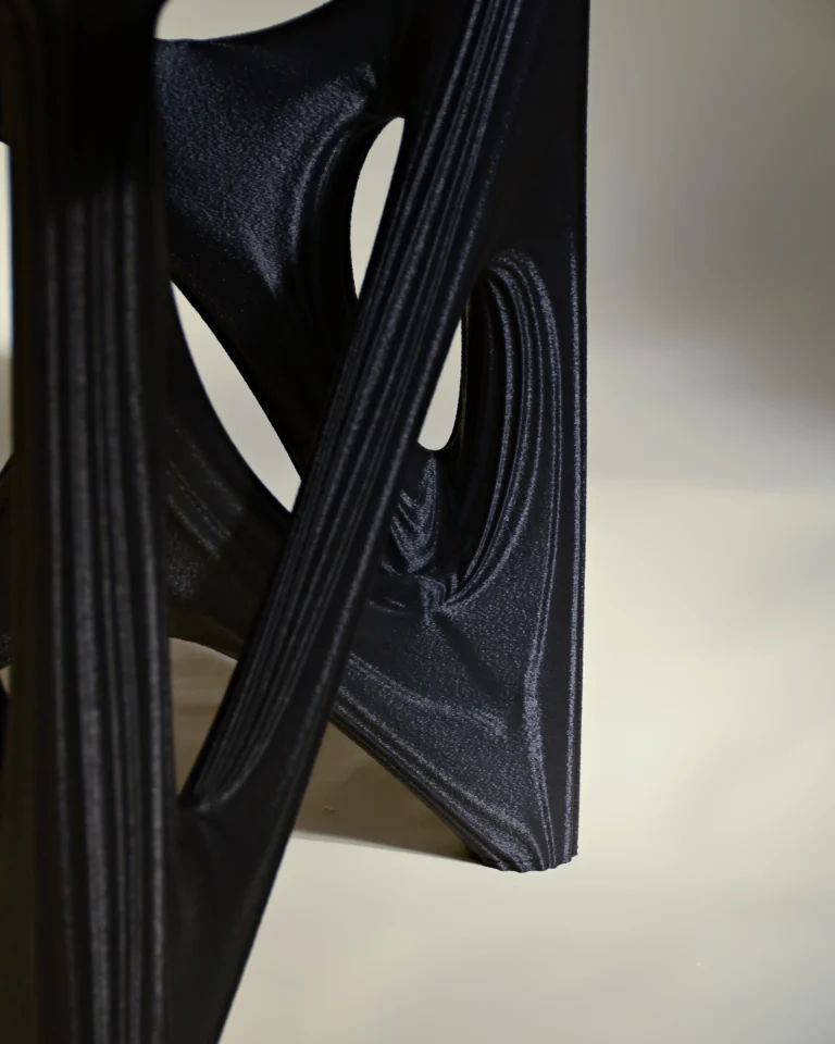 Dendria Side Table In Biopolymer And Walnut Root Veneer — 6