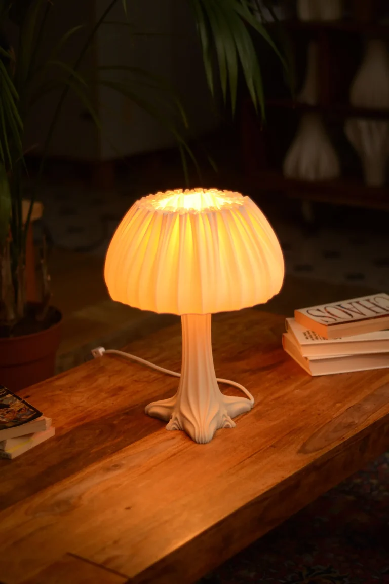 M 2 Table Lamp In Bio Polymer And Sand — 4