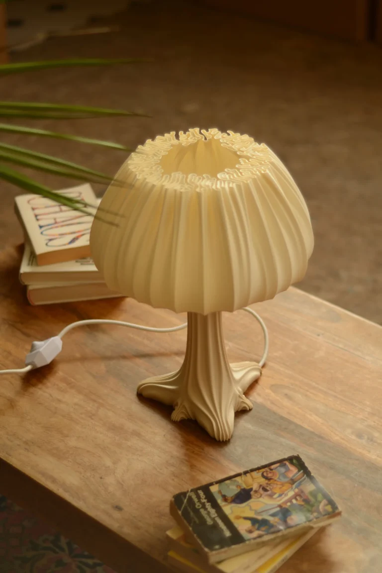 M 2 Table Lamp In Bio Polymer And Sand — 5