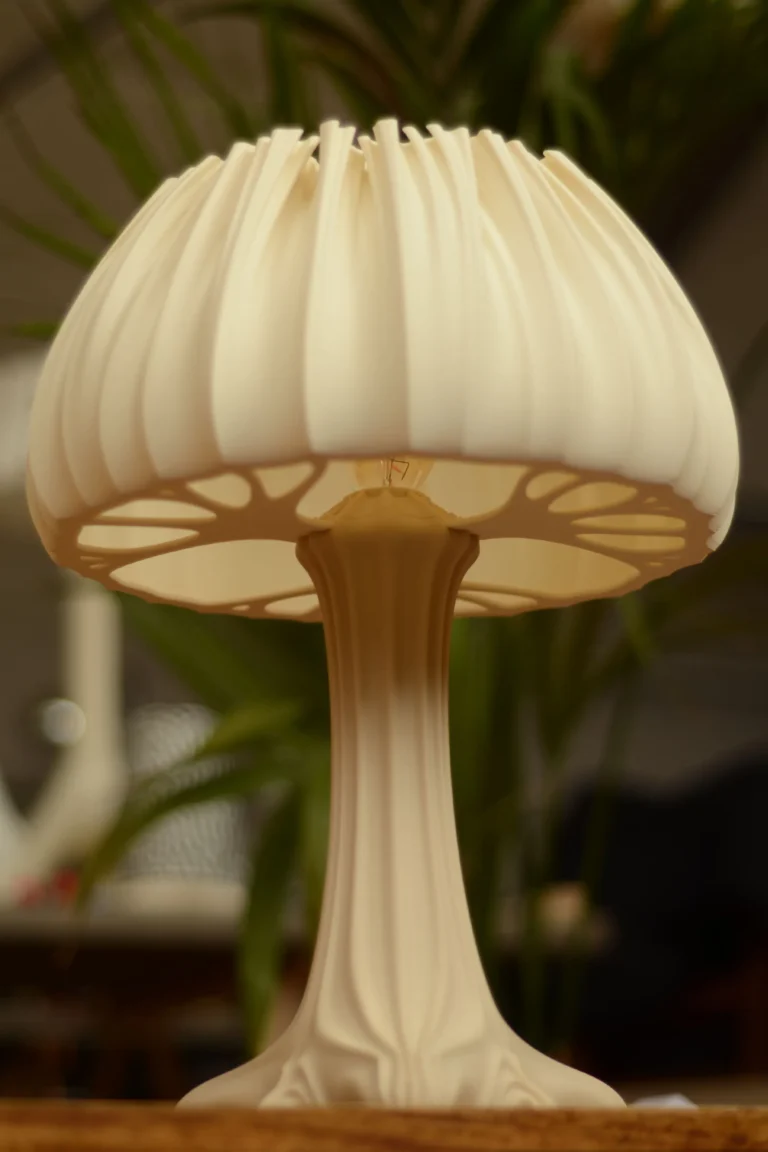 M 2 Table Lamp In Bio Polymer And Sand — 8