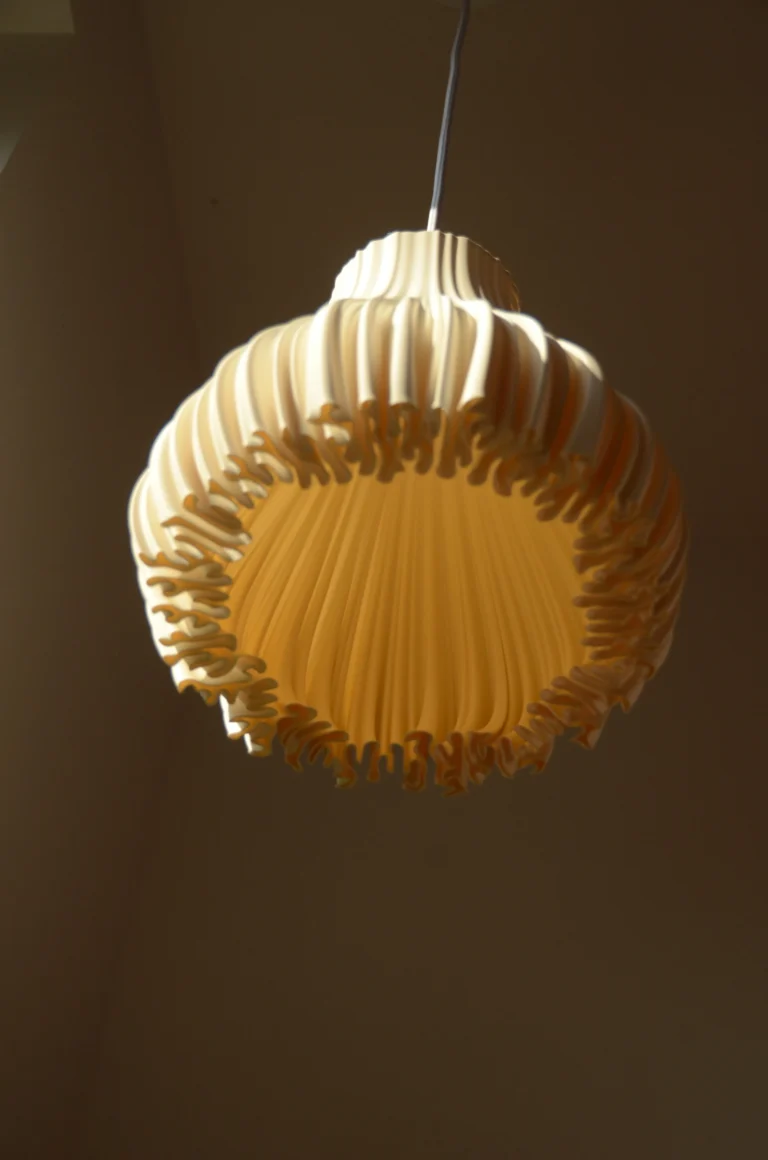 H 2 Pendant Lamp In Bio Polymer — 3