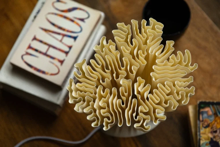 S 5 Table Lamp In Ivory White Bio Polymer — 3