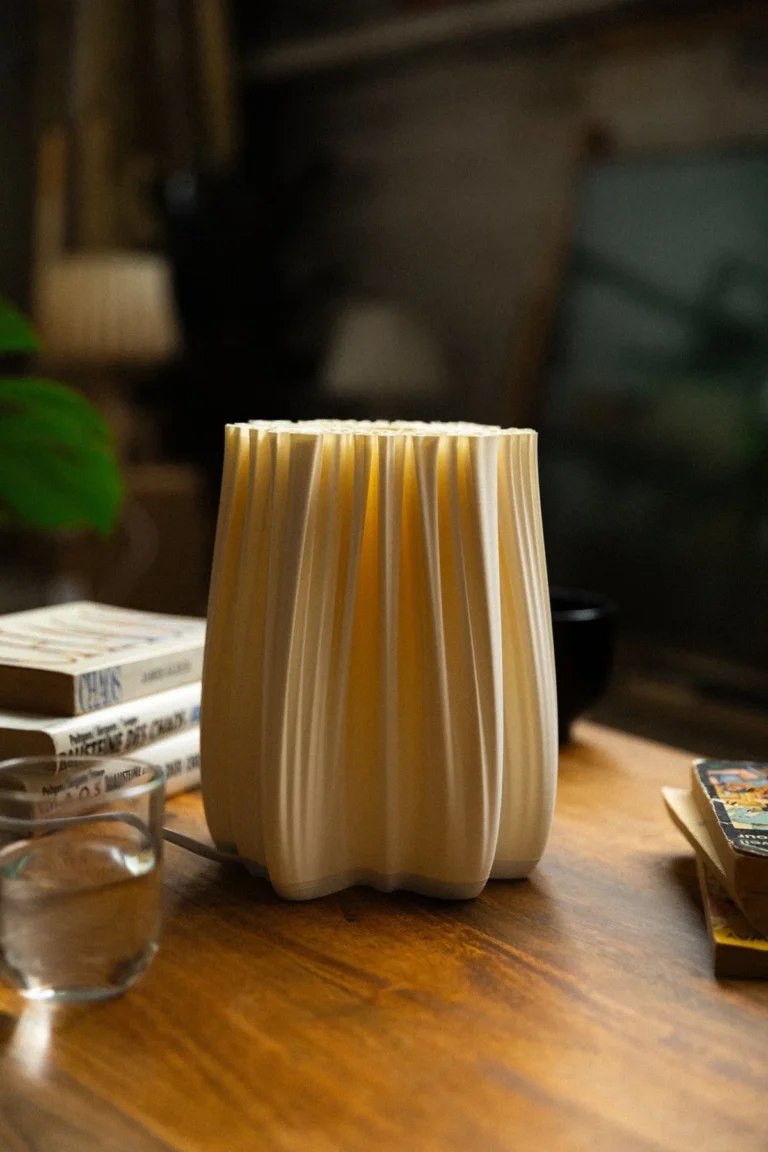 S X 1 Table Lamp In Ivory White Bio Polymer — 4