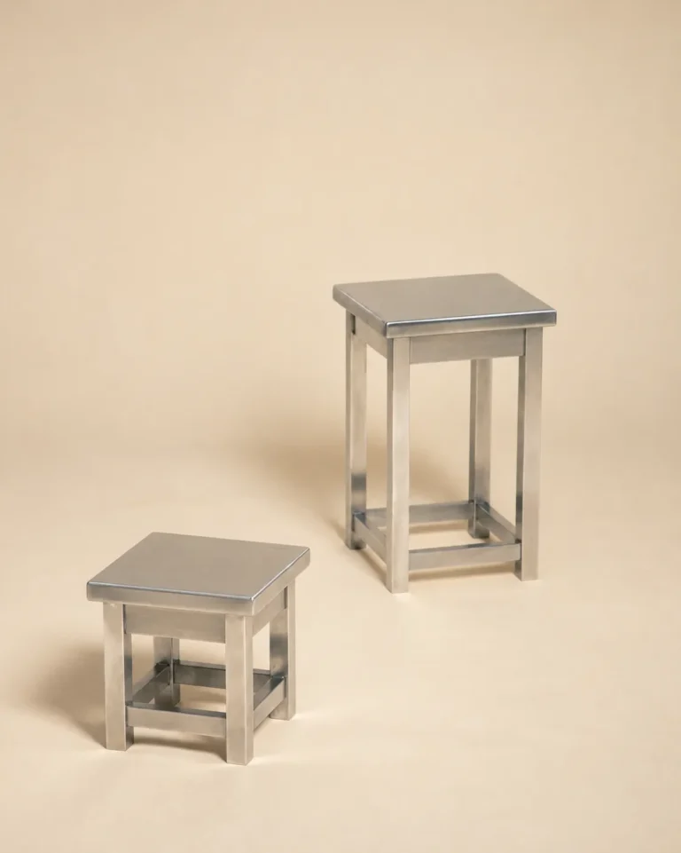 Bapho Mini Stool In 304 Stainless Steel — 4