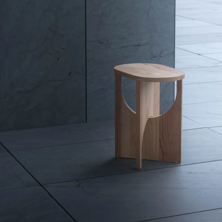 Milano Side Table in Nagara Cedar — 9