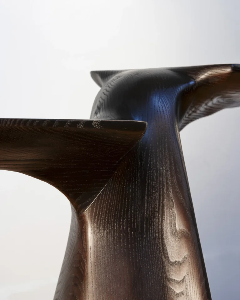 Baleine Side Table in Solid Ash — 2