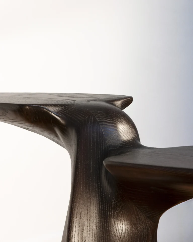 Baleine Side Table in Solid Ash — 3