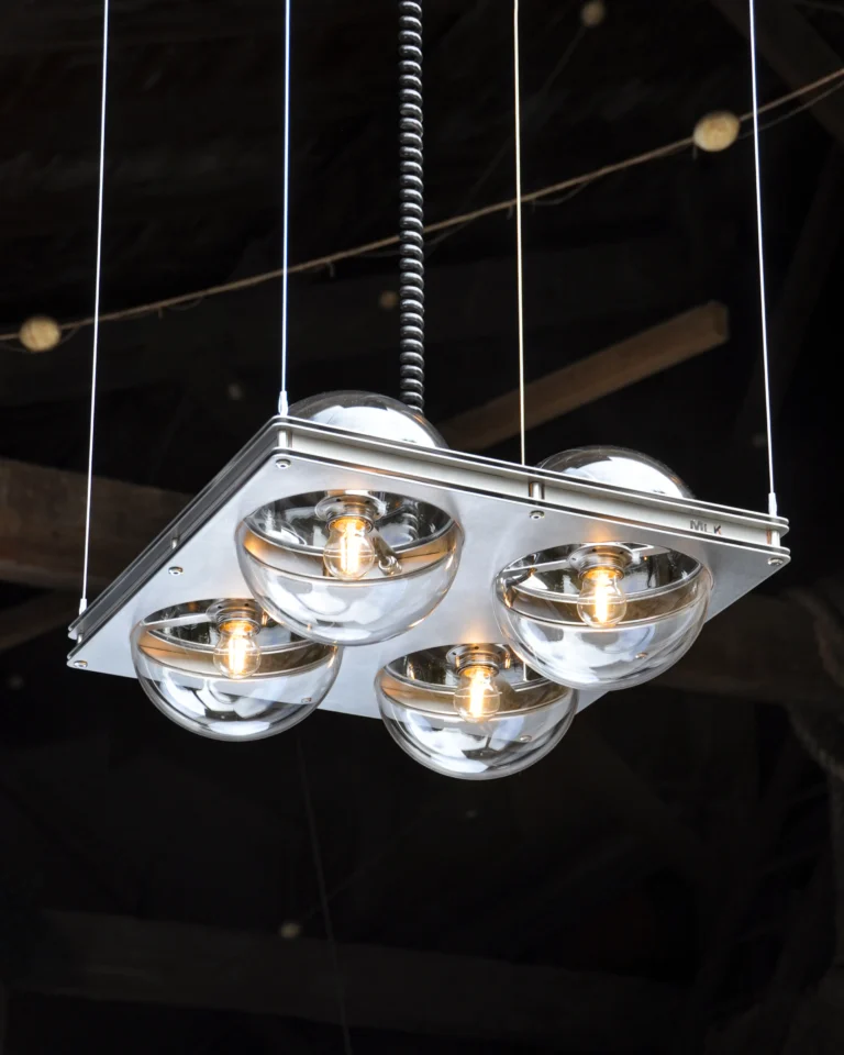 BBL200x04 Pendant Lamp in Stainless Steel and Acrylic — 9