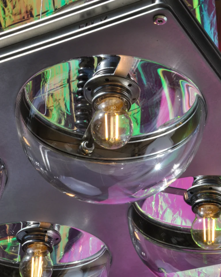 BBL200x04 Pendant Lamp in Stainless Steel and Acrylic — 7