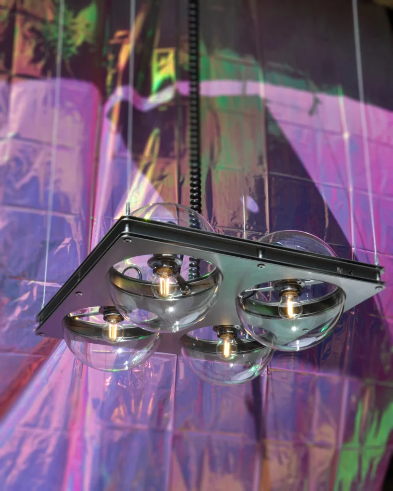 BBL200x04 Pendant Lamp in Stainless Steel and Acrylic — 5