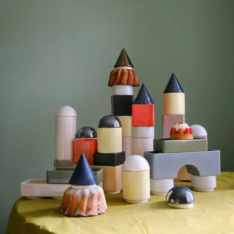 Knstrkt Set Of 6 With Large Pieces – Stackable Earthenware — 9